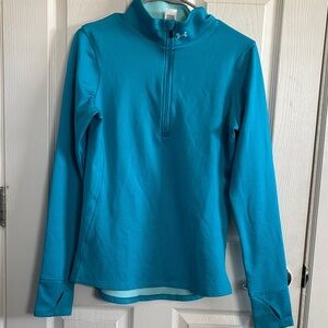 Under Armour Teal Quarter-Zip Pullover